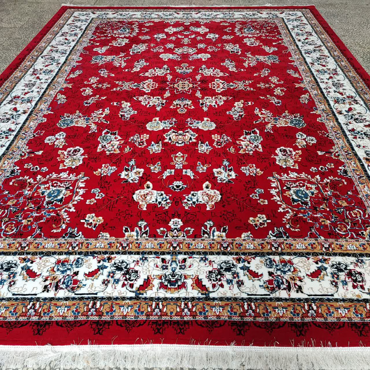 فرش 500 شانه تراکم 1500 طرح گیلدا لاکی(+فیلم کیفیت فرش)